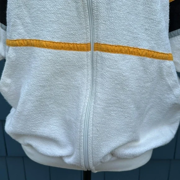 🖤🤍💛Catalina large French Terry jacket shirt sleeve vintage - Picture 3 of 8